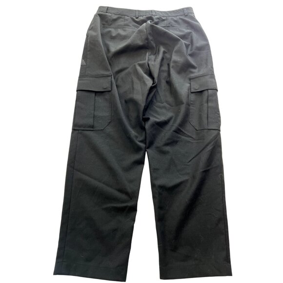 LES HOMMES Wool Blend Pants in Black - Picture 3 of 5